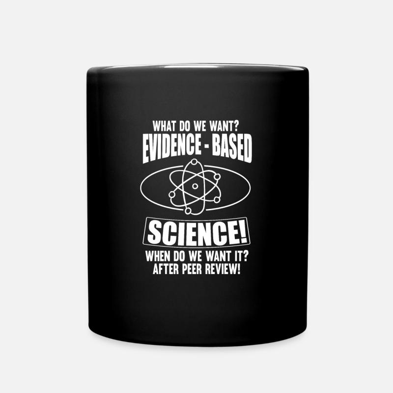 Science Atom Physics Chemistry Medicine Gifts - Full Colour Mug - black
