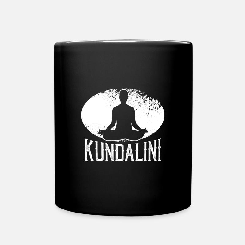 Kundalini Yoga - Tasse einfarbig - Schwarz