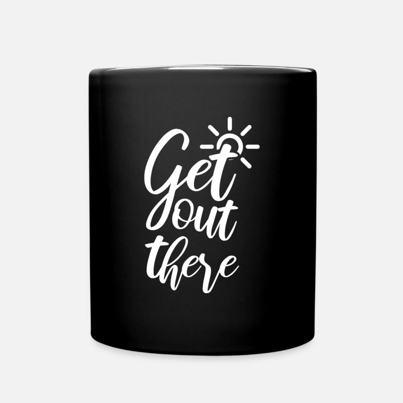 Travel - Tasse einfarbig - Schwarz