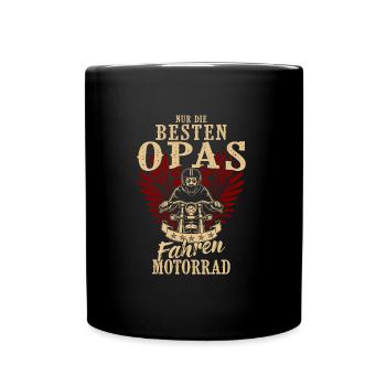 Seul le meilleur motard ride moto - Mug uni - noir - Devant