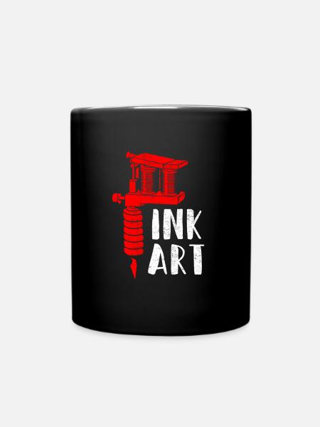 Art de tatouage Studio de tatouage - Mug uni - noir