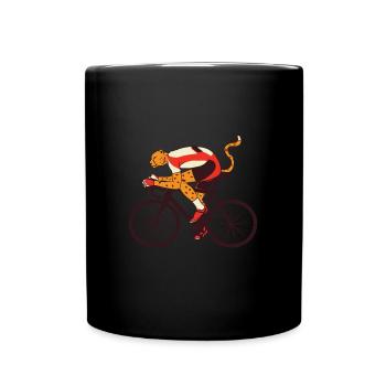 vélo - Mug uni - noir - Devant