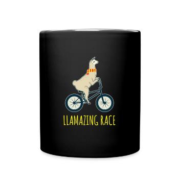 vélo - Mug uni - noir - Devant