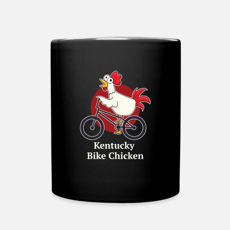 Fahrrad - Tasse einfarbig - Schwarz
