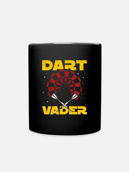 Dart Vader - Tasse einfarbig - Schwarz