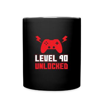 Birthday 40 years - Full Colour Mug - black - Front