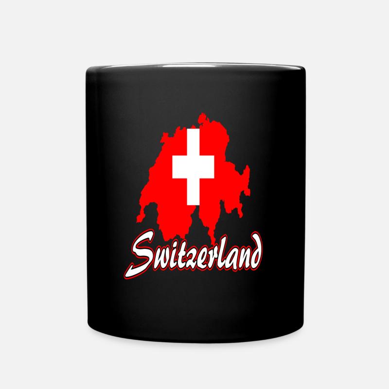 Suisse Suisse Suisse - Mug uni - noir