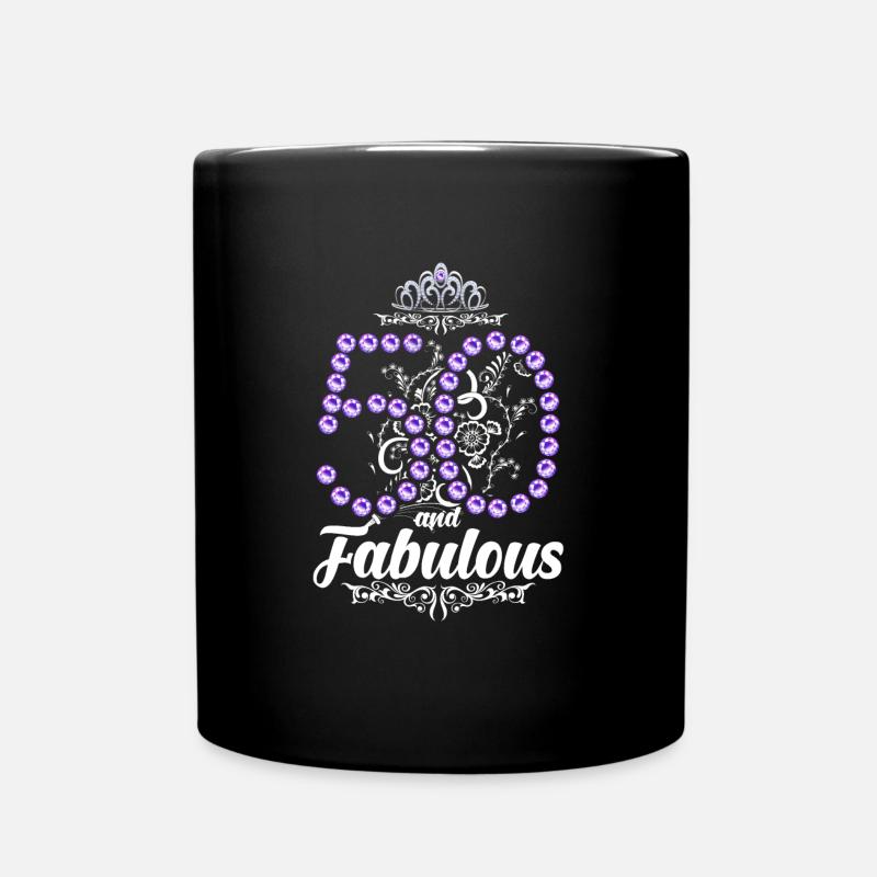 50 et fabuleux 50e anniversaire 1969 cinquante - Mug uni - noir