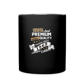 50e anniversaire Unique depuis 1969 Cinquante - Mug uni - noir - Devant