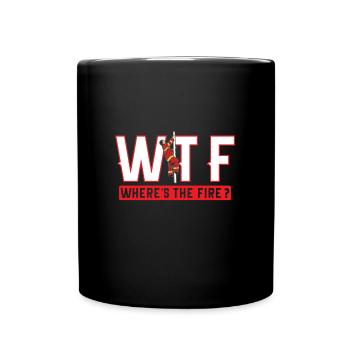 fire Department - Full Colour Mug - black - Front