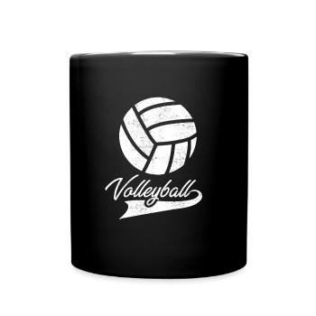 Joueur de volleyball de volleyball - Mug uni - noir - Devant
