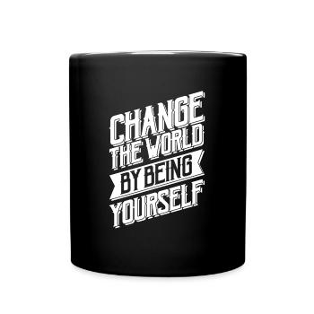 motivation - Mug uni - noir - Devant