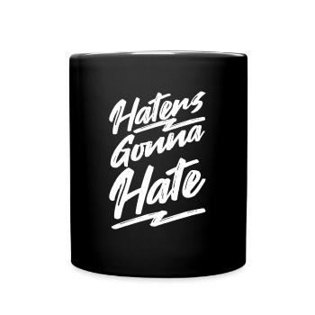 Motivation - Tasse einfarbig - Schwarz - Vorne