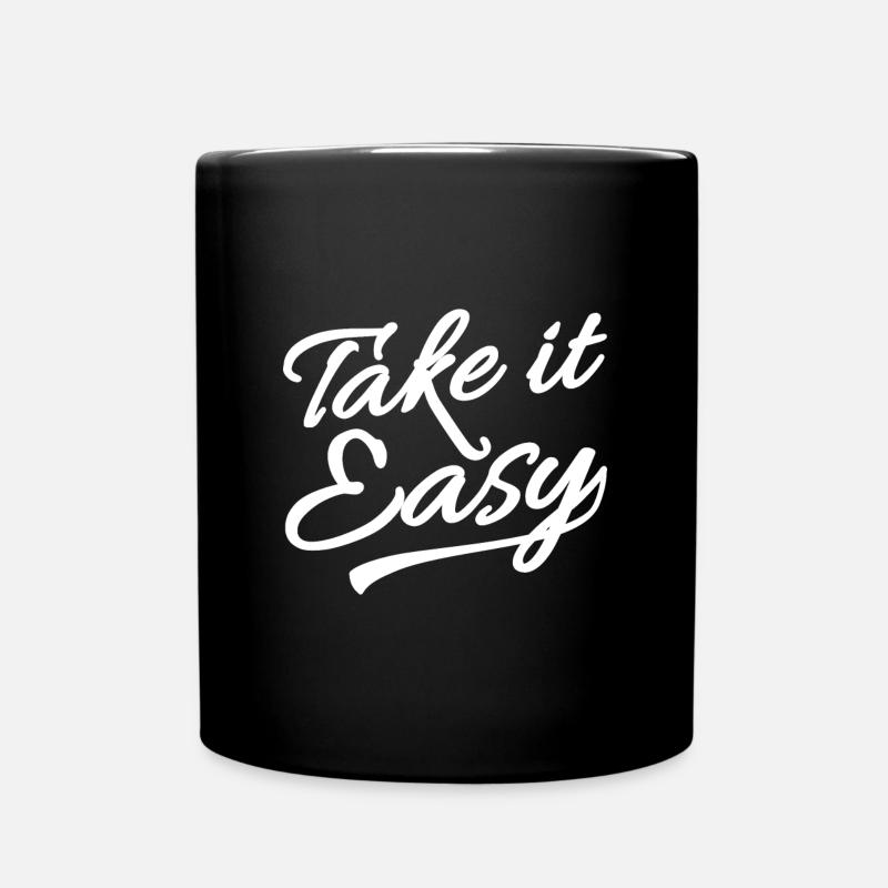 Motivation - Tasse einfarbig - Schwarz
