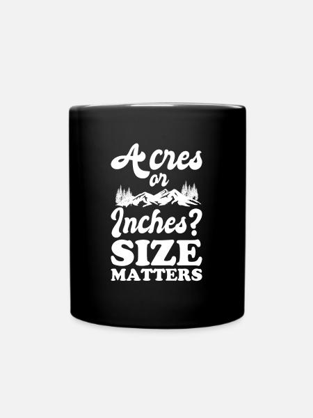 Farmer Farmer Farmer - Full Colour Mug - black