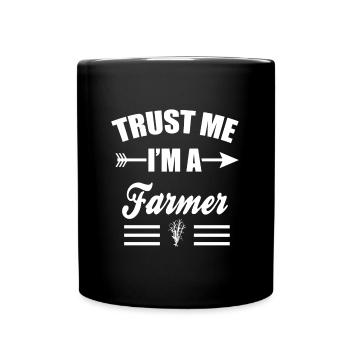 Farmer Farmer Farmer - Full Colour Mug - black - Front