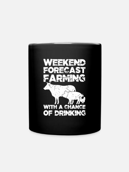 Farmer Farmer Farmer - Full Colour Mug - black