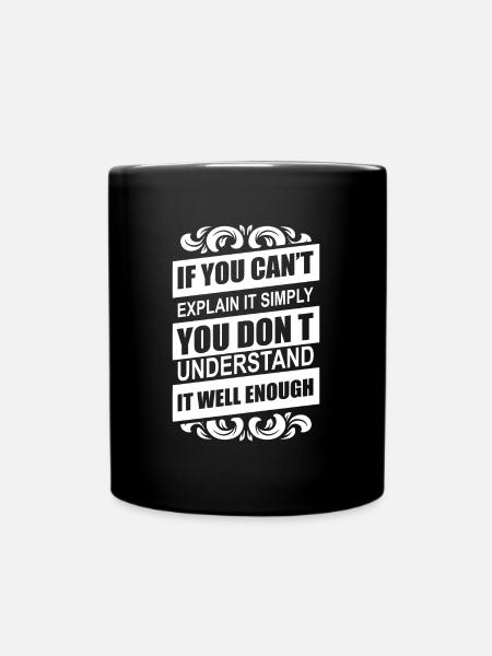 science - Mug uni - noir