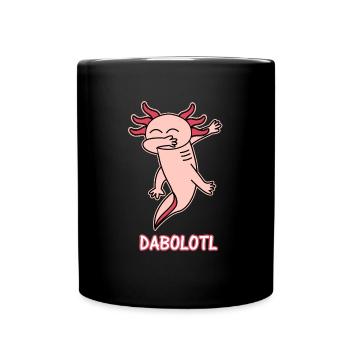 Axolotl - Full Colour Mug - black - Front