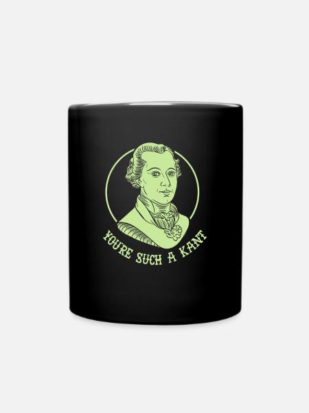 Vous cherchez un t-shirt Kant - Mug uni - noir