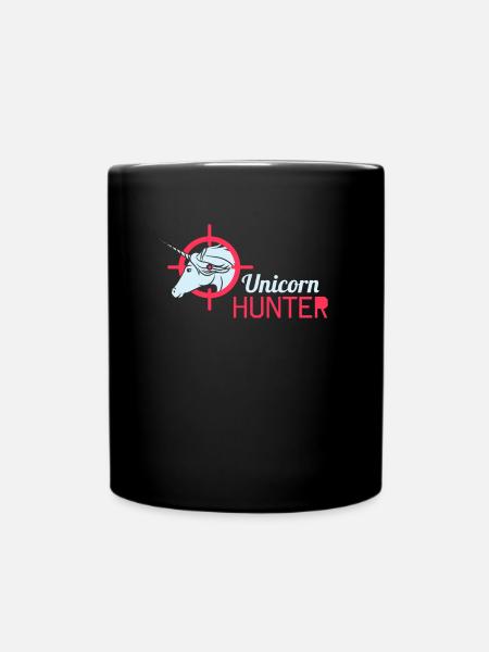 T-shirt chasseur de licorne - Mug uni - noir