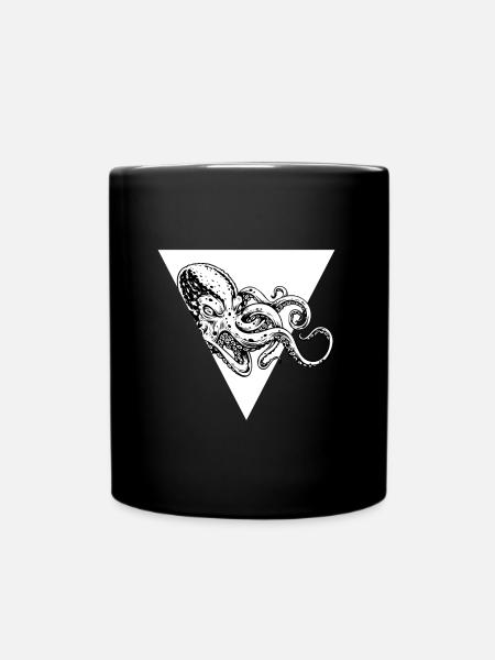 poulpe - Mug uni - noir