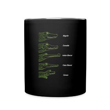 crocodile - Mug uni - noir - Devant