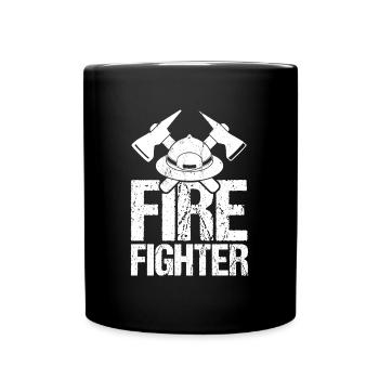fire Department - Full Colour Mug - black - Front
