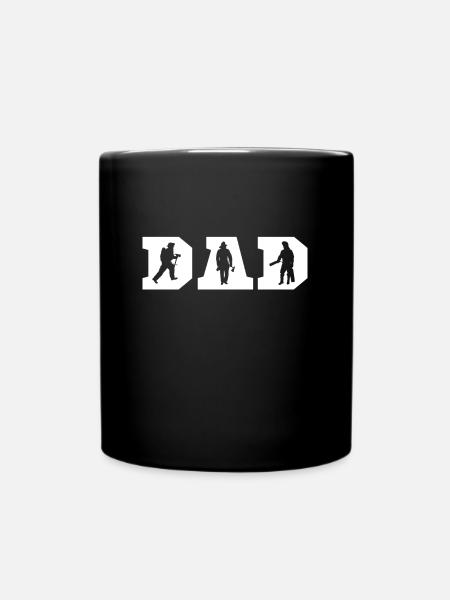 pompiers - Mug uni - noir