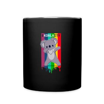 EKOALAITY - Tasse einfarbig - Schwarz - Vorne