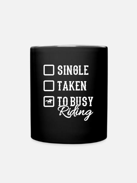 Chevaux chevaux - Mug uni - noir