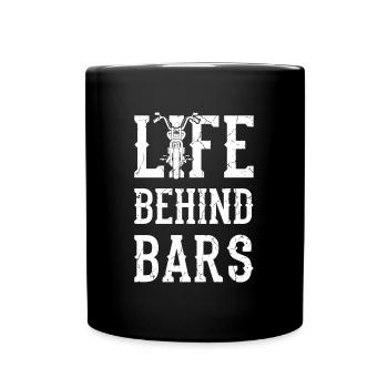 Motorcycle - Full Colour Mug - black - Front