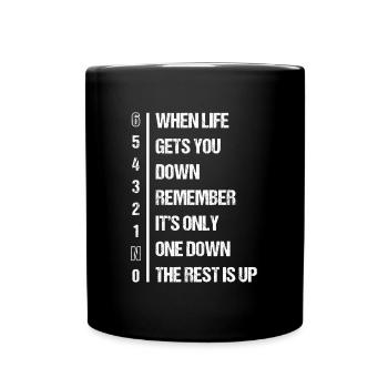 Motorcycle - Full Colour Mug - black - Front