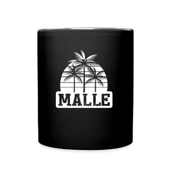 Malle - Tasse einfarbig - Schwarz - Vorne