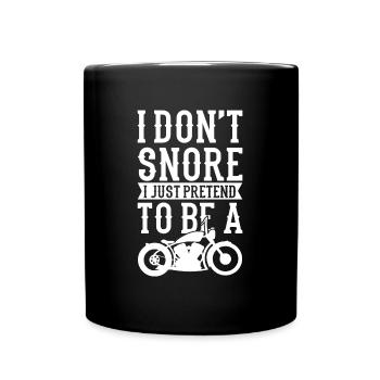 Motorcycle - Full Colour Mug - black - Front