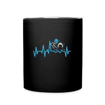 Water polo - Full Colour Mug - black - Front