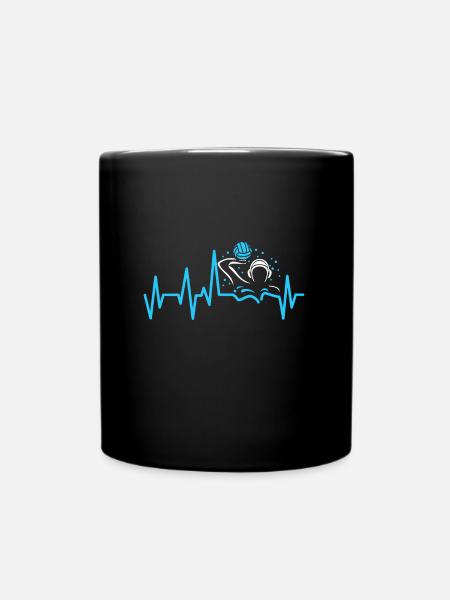 Water-polo - Mug uni - noir