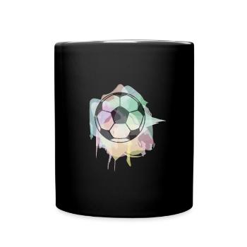 Footballeur Amour Sport Ball Game Gift - Mug uni - noir - Devant