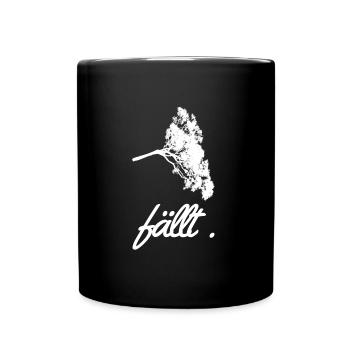 bûcheron - Mug uni - noir - Devant