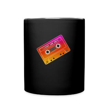 Kassette - Tasse einfarbig - Schwarz - Vorne