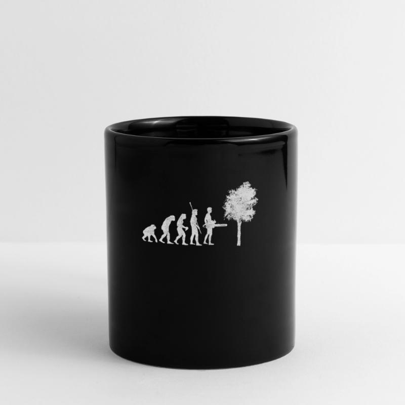 Bûcheron évolution Mug uni