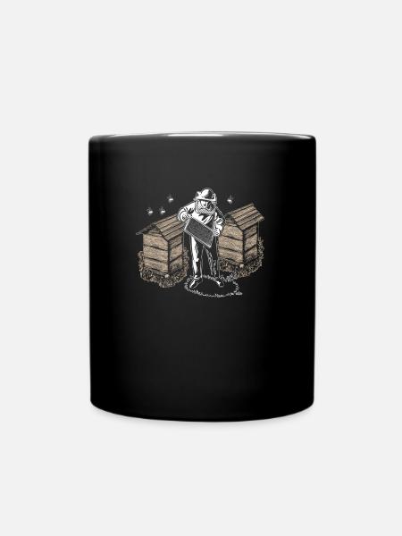 Apiculteur abeilles murmure - Mug uni - noir