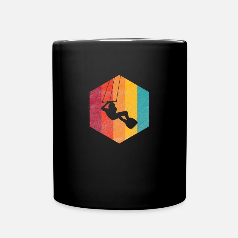 kitesurf - Mug uni - noir