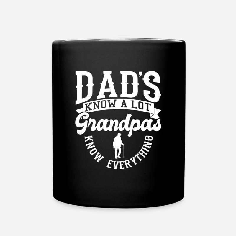 Opa - Tasse einfarbig - Schwarz