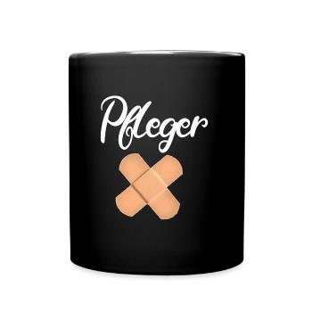 nurse - Full Colour Mug - black - Front