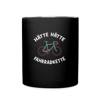 Had bike chain - Full Colour Mug - black - Front