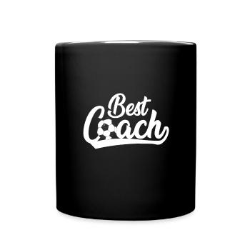 best football coach - Full Colour Mug - black - Front