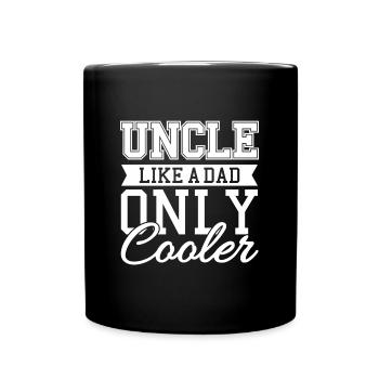 uncle - Full Colour Mug - black - Front