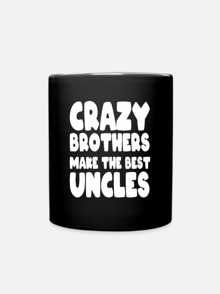 Onkel - Tasse einfarbig - Schwarz