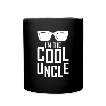 uncle - Full Colour Mug - black - Front